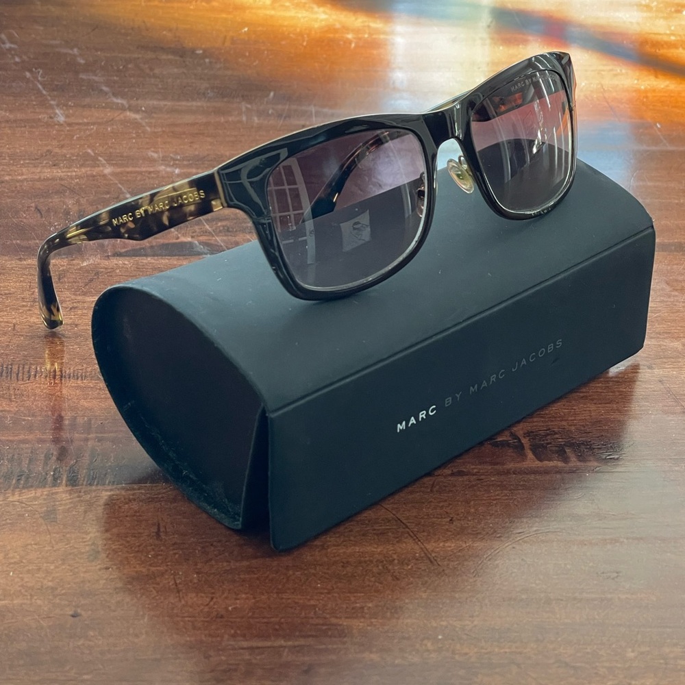 Marc by Marc Jacobs Wayfarer Sunglasses with Case